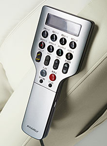 Masszázsfotel távirányírója