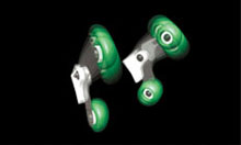 Ütögetés és ritmikus ujjnyomás a masszázs fotelben