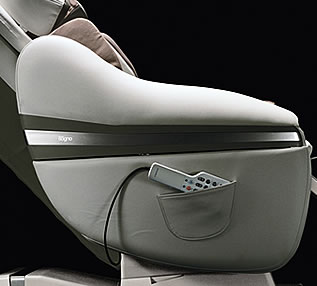 SOGNO masszázs fotel távirányítóval